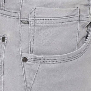 Pantalones Vaqueros de Hombre, Estilo Urbano, Corte Recto, Cintura Media, Tejido de Punto, Precio Bajo, Hechos a Medida, Transpirables, Gran Venta - Product Image 5