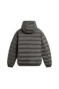 Veste coupe-vent à capuche chauffante pour homme, légère et compacte, avec fermeture éclair, finition hydrofuge, pour les voyages, la course à pied, la randonnée - Product Image 4