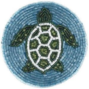 2024 Handmade <b>Green</b> for Beaded Hat <b>Coasters</b> Glitter Glass Round Place-Mats for Wedding Party Table Decoration Box Packed - Product Image 2