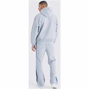 Survêtement sportif en coton personnalisé avec logo, coupe-vent et séchage rapide pour homme - Product Image 2