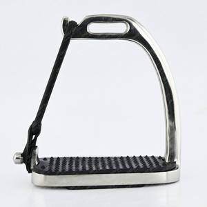 Estribos de salto de estribo de caballo inglés de alta calidad, equipo de seguridad para caballos, equipo de equitación ecuestre, estribos occidentales para rodillas malas - Product Image 6