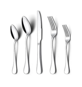 Ensemble de couverts en métal pour hôtels et restaurants Fabricant de vaisselle en gros Ensemble de couverts en métal décoratifs Fournisseur en gros - Product Image 1