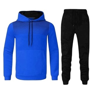 Survêtements décontractés pour hommes Tenues de jogging à manches longues Ensembles de survêtements Vestes et pantalons de survêtement 2 pièces - Product Image 1