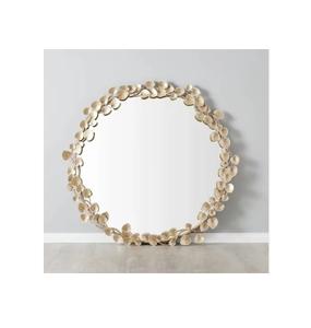 <b>Decorative</b> Brass <b>Wall</b> <b>Mirror</b> in Latest Modern Style for Home Living Room Bedroom Hotel Hallway Wedding - Product Image 3