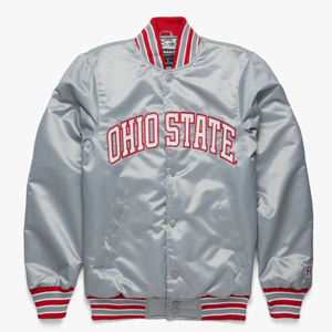 Pour Ohio State personnalisé Satin Varsity Jacket personnalisé Streetwear Bomber pour hiver University College Team Jacket - Product Image 5
