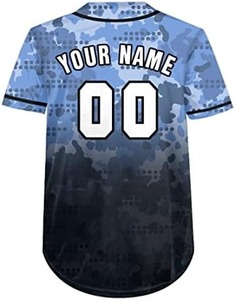Conjunto de uniformes de béisbol de alta calidad, uniformes de béisbol y softbol bordados personalizados, ropa deportiva de malla de sublimación completa - Product Image 2