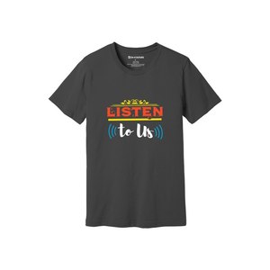 Camiseta de algodón 100% con temas de bondad, estampado de estilo informal, 12 opciones de color, 160-180, colocación de diseño personalizable GSM pesado - Product Image 2