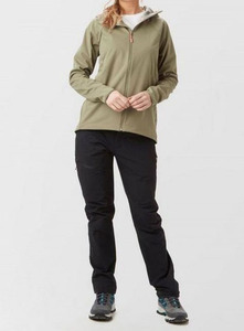 Chaqueta cortavientos Softshell personalizada para mujer nueva poliéster/algodón/nailon sólido impermeable con capucha calentada para uso al aire libre - Product Image 5