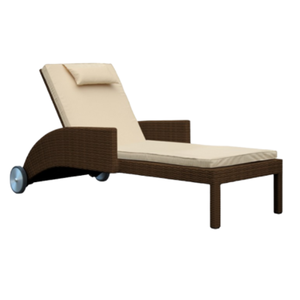 Vente chaude Mobilier de jardin et de piscine en plein air Chaise longue en bois de teck Lit de soleil super confortable Salon de piscine en bois Usine directe - Product Image 1