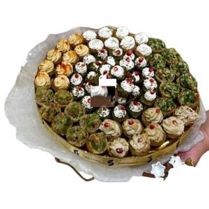 Tazón de mesa de comedor al por mayor, tazón de metal y platos de chocolate de calidad creativos y respetuosos con el medio ambiente para bodas y fiestas - Product Image 2