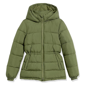 Chaquetas acolchadas transpirables sostenibles hechas a medida de alta calidad con capucha para mujer a la venta a precio barato chaqueta acolchada para mujer - Product Image 5