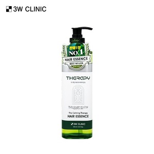 Esencia Capilar Calmante 3W Clinic 500ml para Cabello Dañado con Ingredientes Hidratantes Herbales y de Queratina - Product Image 1