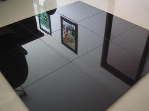 30x30cm 30x60cm Azulejos de granito negro absoluto-Pakistán Los azulejos de granito negro absoluto más famosos - Product Image 2