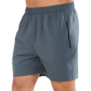 Pantalones cortos transpirables de alta calidad para hombre, pantalones cortos informales para gimnasio, nuevo diseño, pantalones cortos para correr, bolsillos en la cintura elástica - Product Image 3
