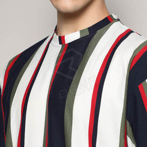 Conjunto de Camiseta y Pantalones Cortos Personalizados para Hombre, Talla Grande, Tela de Rizo Informal, 100% Algodón, Secado Rápido, Transpirable, Sólido, de Alta Calidad para Verano - Product Image 3