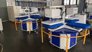 Masbond Nhà Máy May T Áo Sơ Mi In Ấn Báo Chí 4 Trạm 2 Đầu Máy Ép Nhiệt - Product Image 3