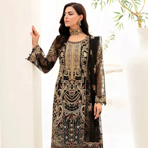India y Pakistán Salwar kameez ropa para fiesta vestidos para damas exportación calidad tela Salwar kameez para mujeres - Product Image 1