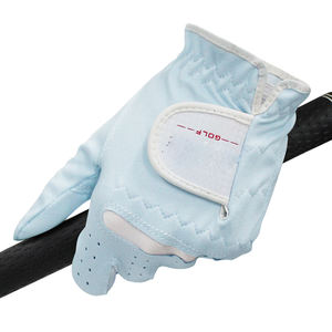 Gants de golf à logo personnalisé impression par sublimation de camouflage main gauche gants de golf en cuir de mouton Cabretta complet - Product Image 3