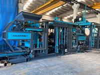 Machine à fabriquer des blocs de béton contrôlée par PLC BS-36 / Machine automatique à blocs creux et à pavés avec moteur et engrenages