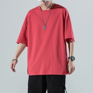 2023 Best Quality Men's Fashion T-<b>Shirt</b> Stand Collar and Breathable Feature - Product Image 2