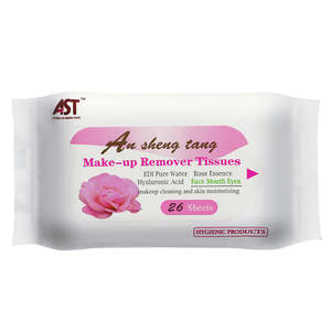 Lingettes démaquillantes AST Original & Traditionnelles 26, extrait de rose + acide hyaluronique, disponibles à la commande - Product Image 1