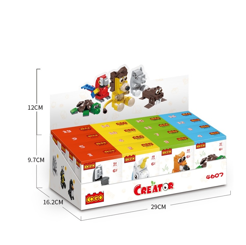 Puzzle Building Blocks small Particles mini