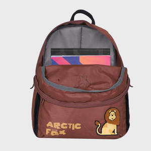 Sac à dos scolaire Arctic Fox Zoo Mink pour garçons et filles - Product Image 2