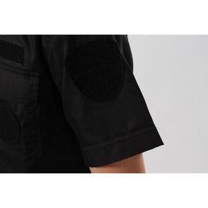 Camisa de Manga Larga de Poliéster Elástico para Guardias de Seguridad con Pantalones Cargo, Uniformes de Trabajo de Verano, MOQ Bajo, Chaquetas de Seguridad con Camuflaje - Product Image 5
