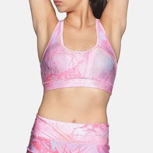 Meilleure qualité femmes Sport soutien-gorge Fitness femmes Sport soutien-gorge Pakistan fait nouveau Design vêtements de sport sport femmes soutien-gorge - Product Image 4
