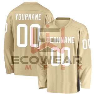 Jersey de hockey sobre hielo transpirable ecológico para jugadores profesionales personalizados OEM de nuevo estilo con logotipo personalizado para unisex hecho a medida - Product Image 2