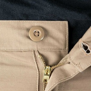 Durable Utility <b>Cargo</b> Pants Men Multi Pocket Workwear <b>Trousers</b> <b>Straight</b> <b>Leg</b> Cotton Canvas Casual Outdoor Fashion Button Fly - Product Image 5