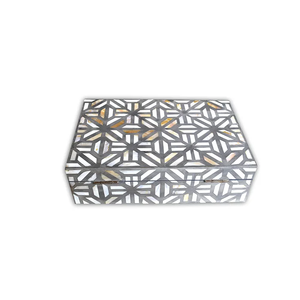 กล่องเครื่องประดับหินอ่อนสี่เหลี่ยมขนาดกลางปรับแต่งได้ด้ามจับทองเหลืองจากจีนของขวัญที่ดีที่สุดรูปปั้นกล่องเครื่องประดับ - Product Image 6