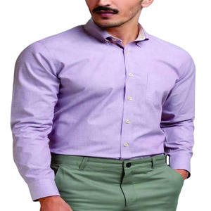 Camisas informales de Primavera de punto personalizadas de manga larga para hombre 100% algodón transpirable cómodo - Product Image 2