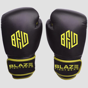 Gants de boxe professionnels en cuir véritable évacuation de l'humidité crochet boucle fermeture Sparring formation Kickboxing Muaythai MMA - Product Image 2