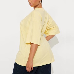 Nueva Llegada, Camisetas de Manga Corta Extra Grandes, Estilo Urbano, 100% Algodón Ecológico, Tallas Grandes, Venta al Por Mayor - Product Image 5