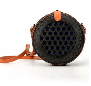 Sac de rangement en bambou écologique, nouvelle tendance, organisateur de plage ronde, sacs d'été à la mode pour femmes - Product Image 1