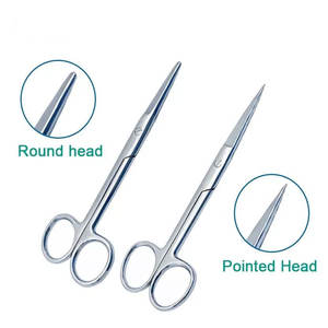 Industrial-Grade Stainless Steel Surgical Scissors Wide Shearing with Sharp Tip <b>Smooth</b> Edge Essential Cutting <b>Tool</b> for Surgeons - Product Image 3