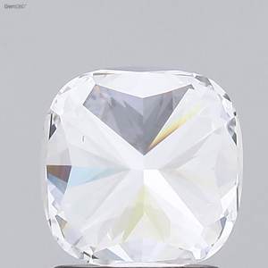 F Color VS1-cojín de diamante Labgrown, tamaño 1.59Ct, Diamante HPHT-CVD, joyería, Diamantes Sueltos - Product Image 2