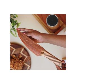 Cucharas clásicas de madera con acabado pintado Cubiertos naturales para cocina Restaurante Hotel Diseño para fiestas - Product Image 1