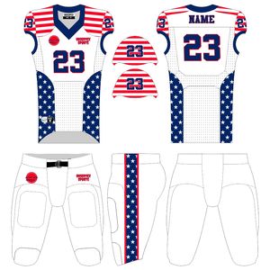 Customized American Football Jerseys Wholesale Cheap Price Sublimated Design Top American Football Jersey Manufacturer - Product Image 1