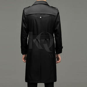 Abrigo de Cuero Estilo Vintage para Hombre, Material Premium, Diseño Largo, Perfecto para la Moda Urbana de Invierno - Product Image 2