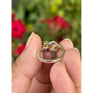 925 <b>Silver</b> Handmade Statement <b>Ring</b> with Yellow Sapphire Topaz Oval Cut Rhodium Plating for <b>Men</b> Everyday Wear - Product Image 5