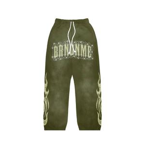 Conjunto Deportivo Unisex de Invierno, Transpirable, con Capucha, Estampado Personalizado, Corte Regular, Pantalones Deportivos Acampanados con Cierre, Último Modelo - Product Image 3