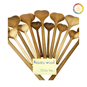 Professional Durability Wooden Spoon Kitchen Tool <b>Mirror</b> Polish Long Term Wholesale Supply - Product Image 3