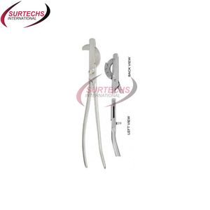 Émasculateur vétérinaire Hausmann 30 cm en acier inoxydable blanc, instrument chirurgical de base de classe I pour la castration - Product Image 4