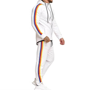 100% coton survêtements OEM confortable Durable Slim Fit lourd séchage rapide élégant survêtement personnalisé pour homme - Product Image 6