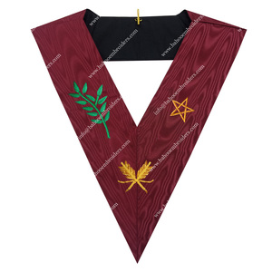 เครื่องราชกกุธภัณฑ์สำหรับพิธี14th ระดับเลขาธิการสก๊อต aasr คอเครื่องแต่งกายที่เหมาะสมสำหรับพิธีมิ่งขวัญ - Product Image 1