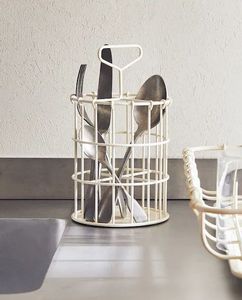 ที่ใส่ช้อนส้อมสเตนเลสทรงสี่เหลี่ยมสำหรับวางเครื่องใช้ในครัวดีไซน์น่าดึงดูด - Product Image 6