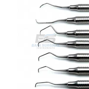 Reusable <b>Dental</b> Gracey Curettes Stainless Steel Periodontal Hand Instrument For Dentist Use - Product Image 2