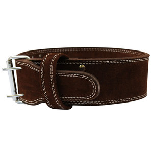 Cinturón de inmersión de levantamiento de pesas con logotipo personalizado de venta superior, soporte de cintura de cuero de vaca y EVA para entrenamiento de gimnasia, entrenamiento de fuerza en la rodilla - Product Image 4